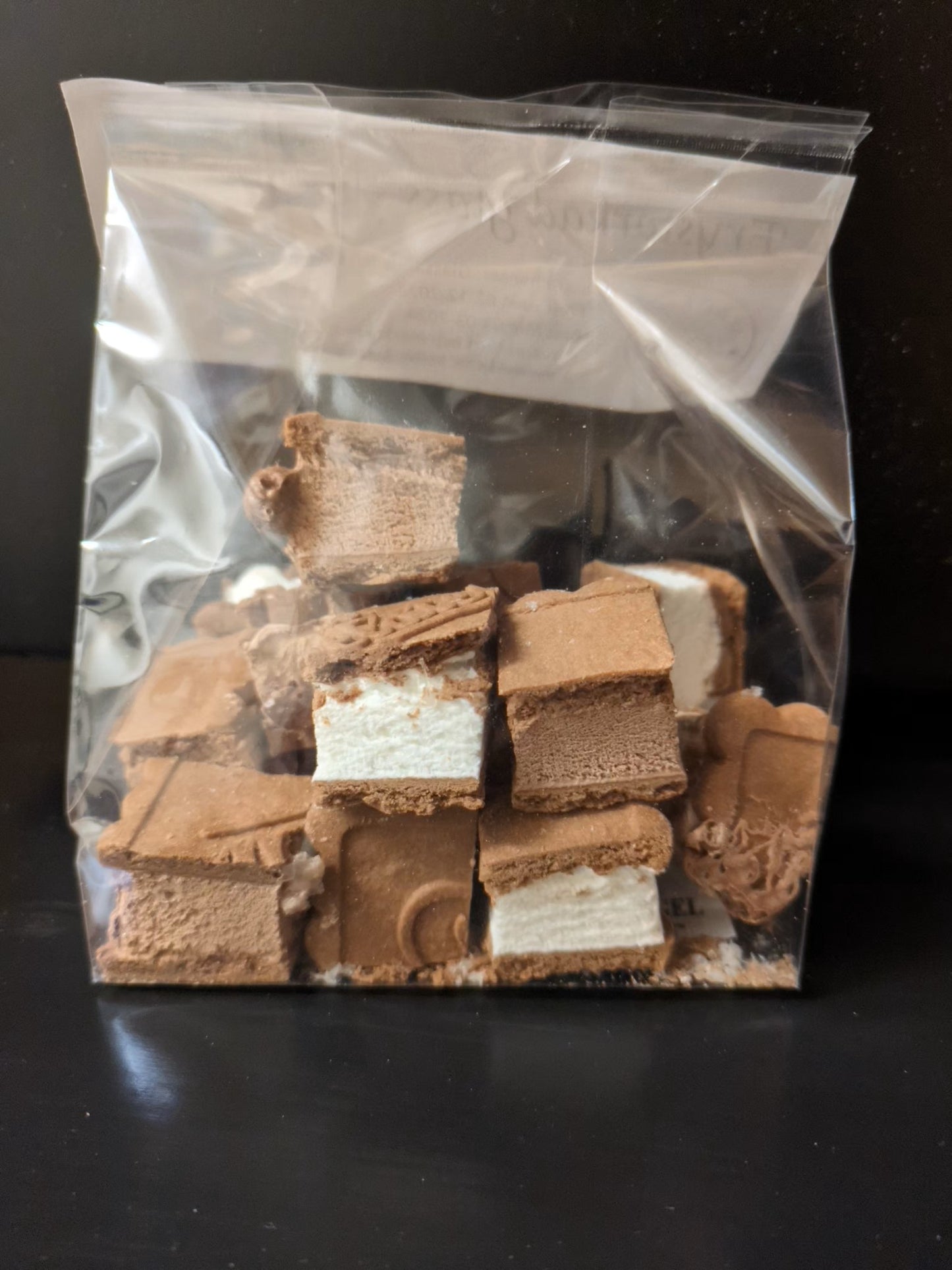 Frystorkad glassandwich choklad/vanilj